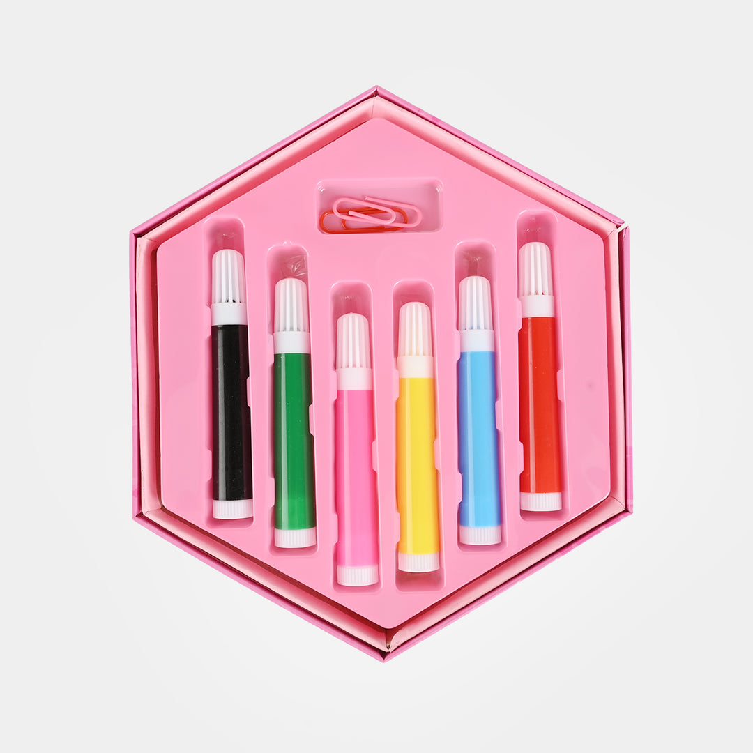 46-Piece Kids Art & Coloring Kit