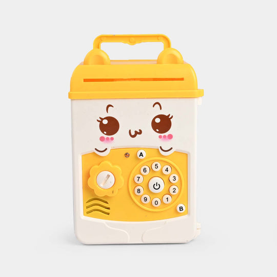 Money Safe Electric Lock Kids ATM Machine