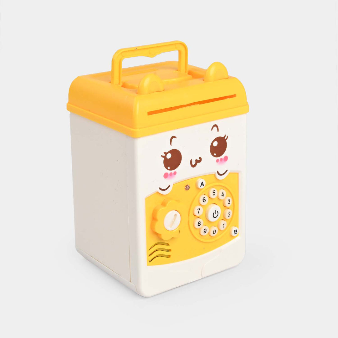 Money Safe Electric Lock Kids ATM Machine