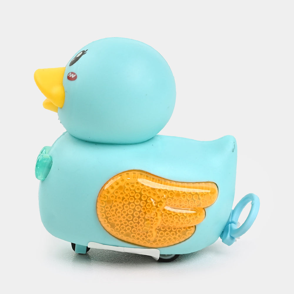 Cute Pull-Back Dinky Toy With Light