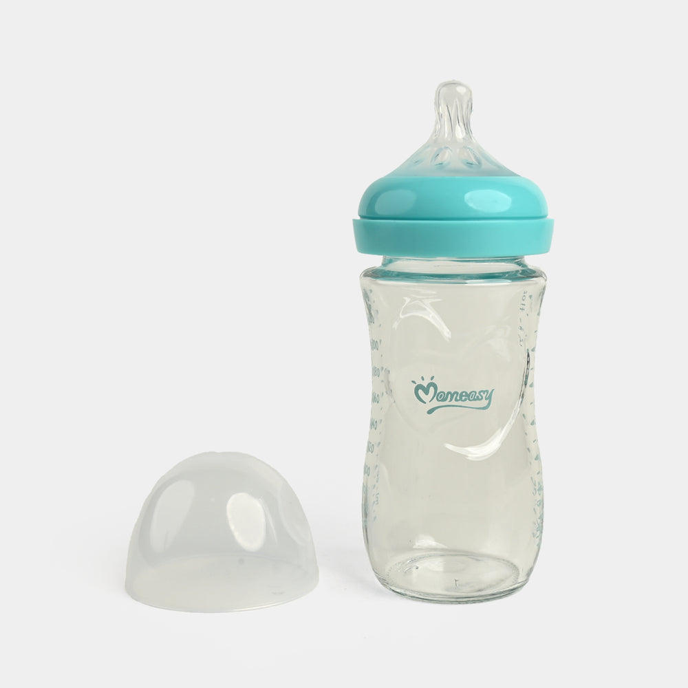 Wide Neck Glass Feeding Bottle 80Z 3M+