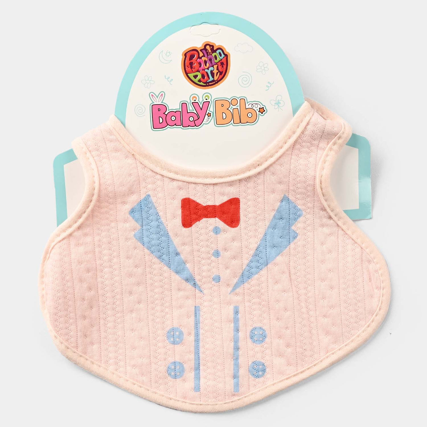 Baby Bib/Apron Bow | Pink