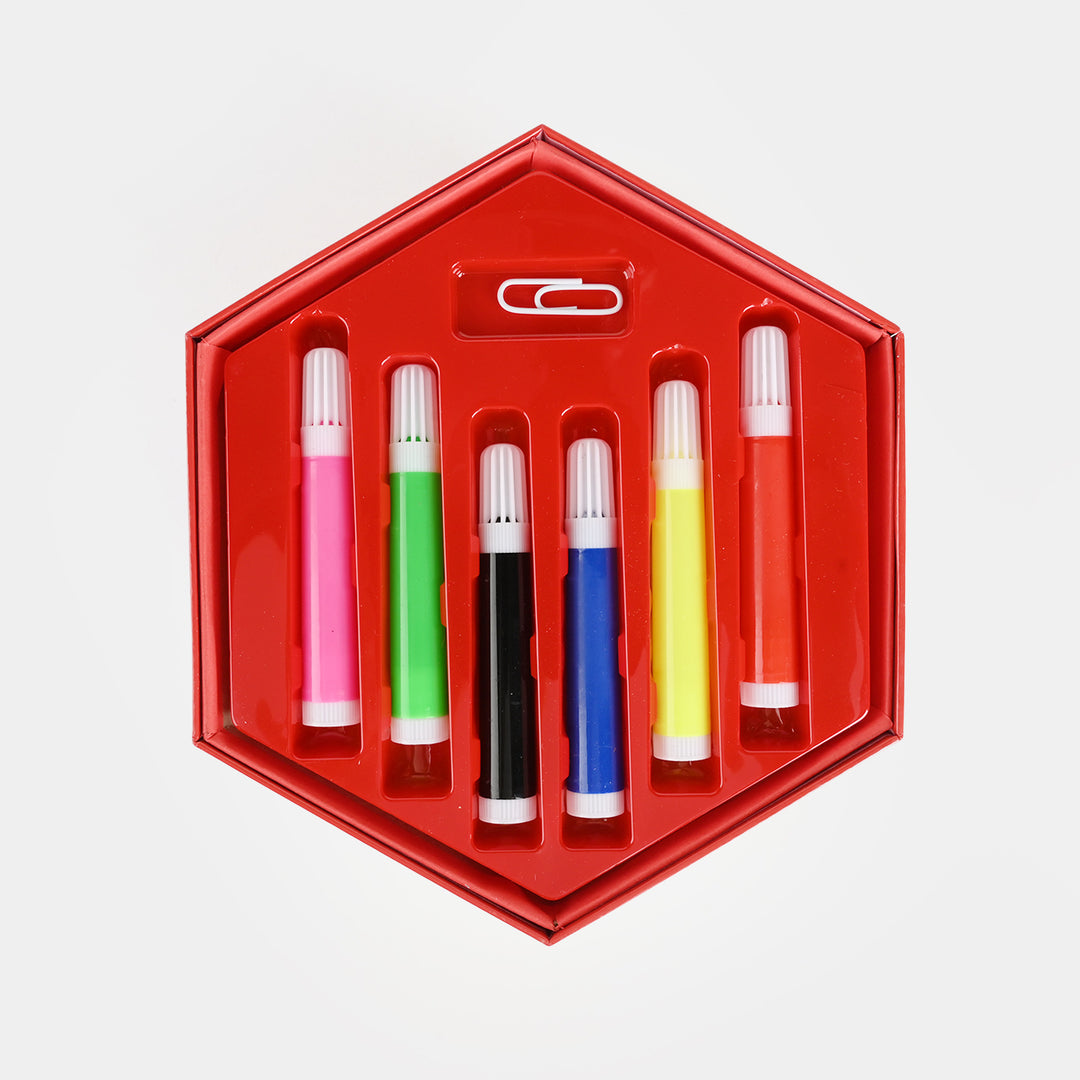 46-Piece Kids Art & Coloring Kit