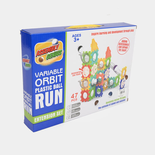 Assembly Genius Variable Orbit Plastic Ball Run