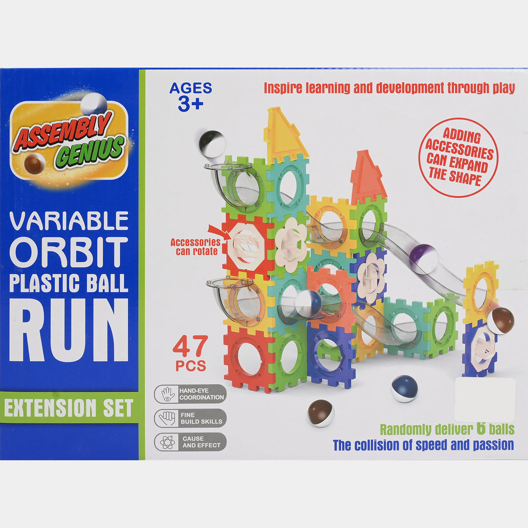 Assembly Genius Variable Orbit Plastic Ball Run