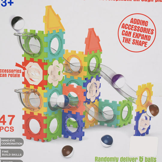 Assembly Genius Variable Orbit Plastic Ball Run