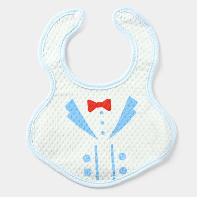 Baby Bib/Apron Bow | Blue