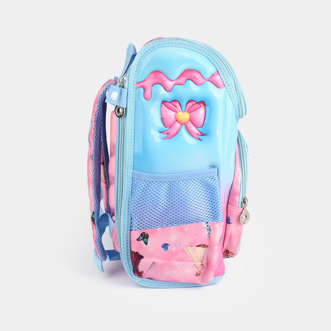 17" 3D Embossed School Backpack Set | Grade 2-5