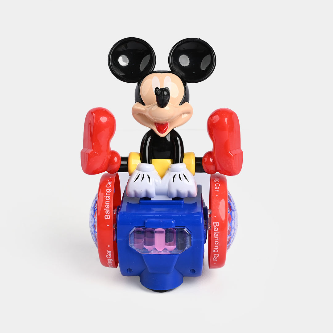 Colour Balance Car – 2-in-1 Electric Cartoon Toy With Lights & Music
