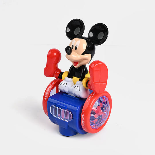 Colour Balance Car – 2-in-1 Electric Cartoon Toy With Lights & Music