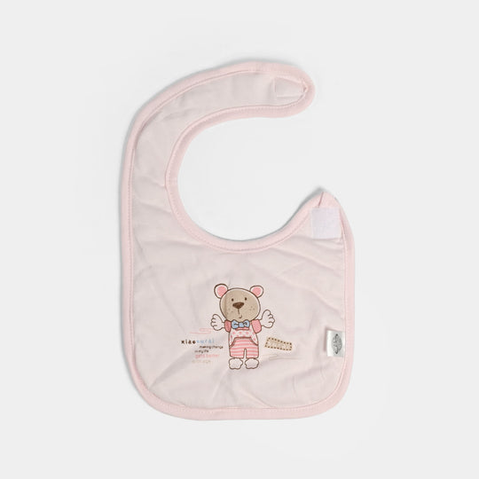 Adorable Bear Cotton Baby Bibs – 3-Pack