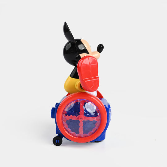 Colour Balance Car – 2-in-1 Electric Cartoon Toy With Lights & Music