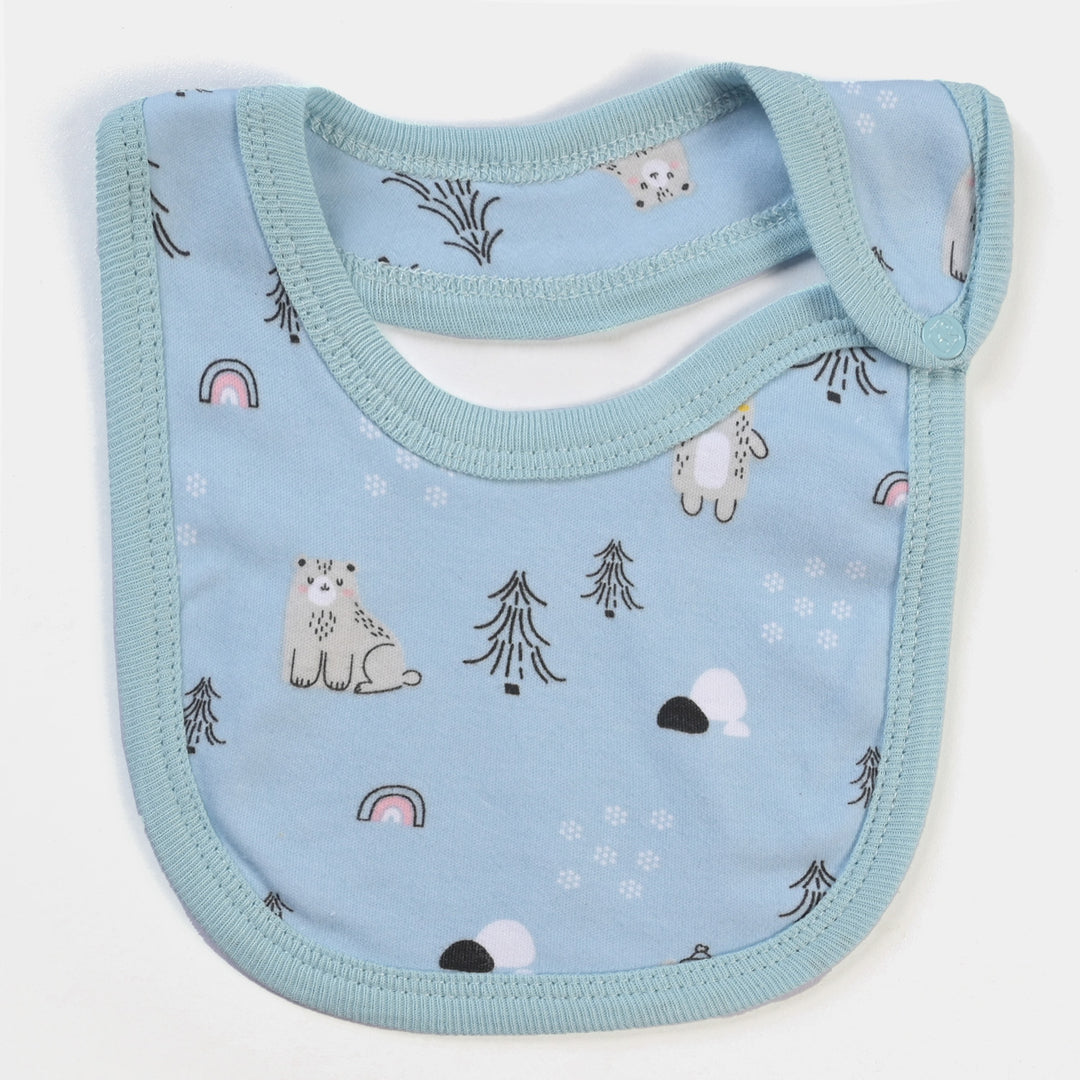 INFANT BOYS SET 4PC  Bear - Aqua