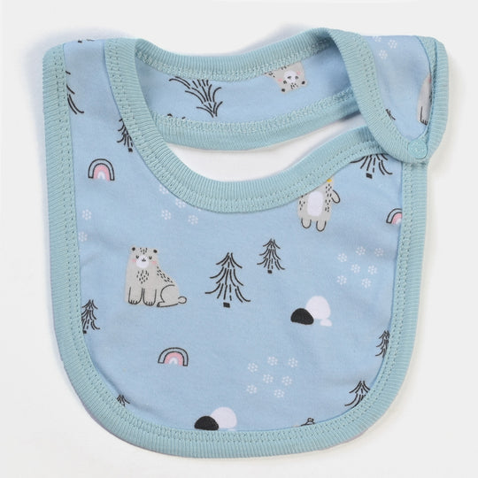 INFANT BOYS SET 4PC  Bear - Aqua