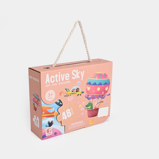 Active Sky 48-Piece Puzzle | Learn & Play