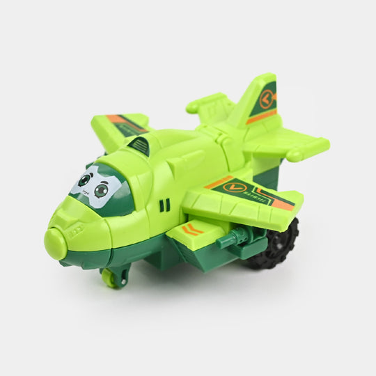 Friction Transform Plane Smart Vehicle Toy