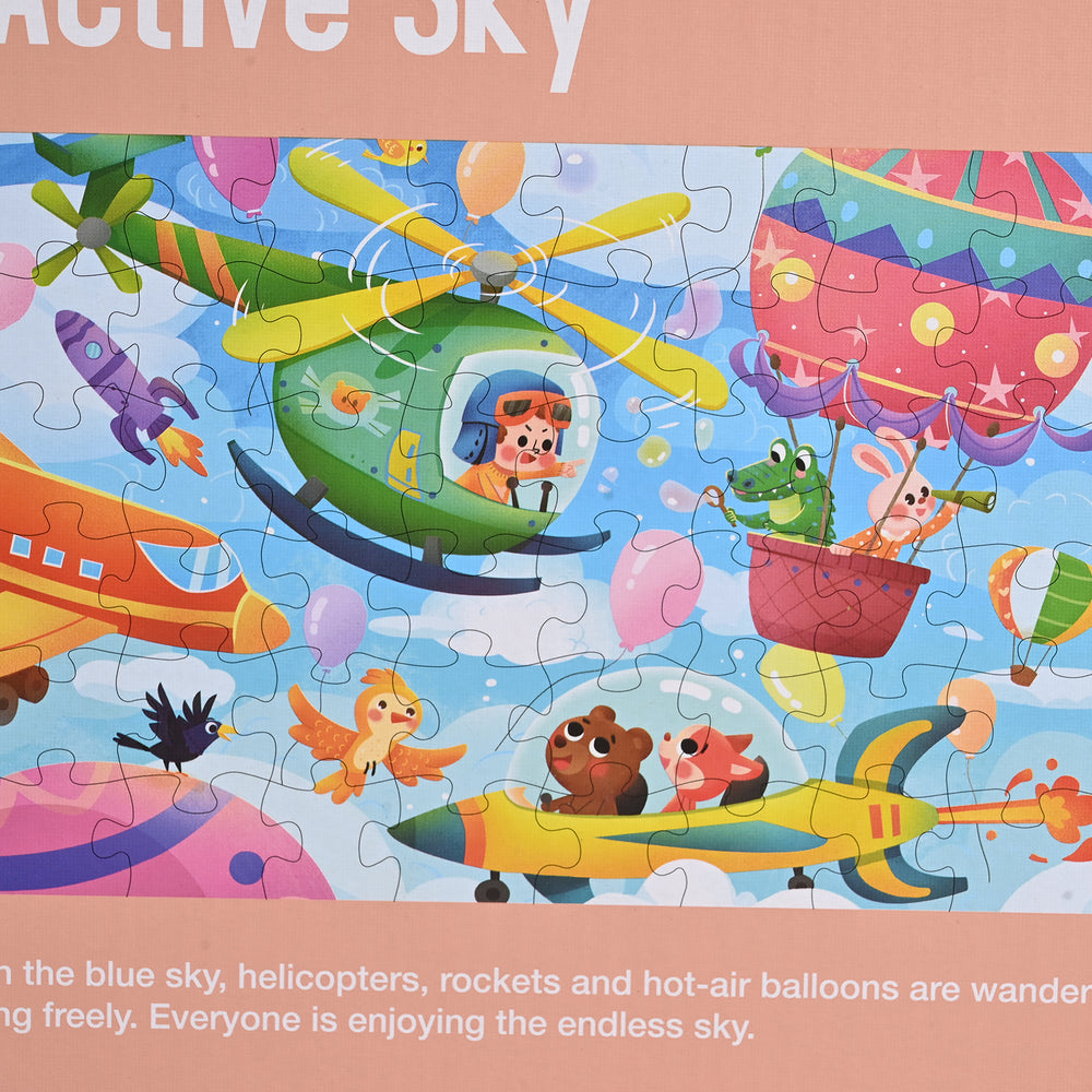 Active Sky 48-Piece Puzzle | Learn & Play