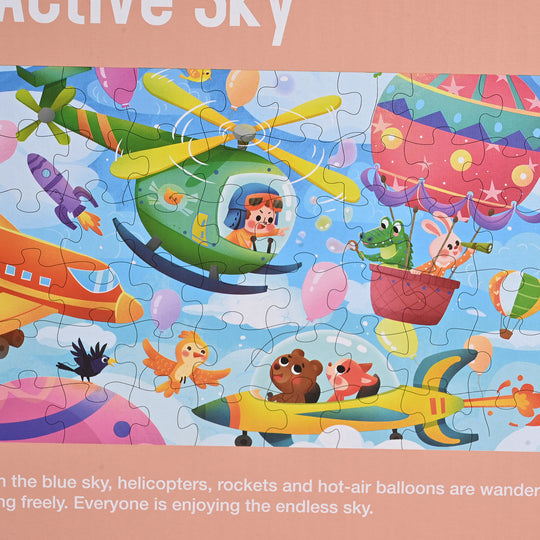 Active Sky 48-Piece Puzzle | Learn & Play