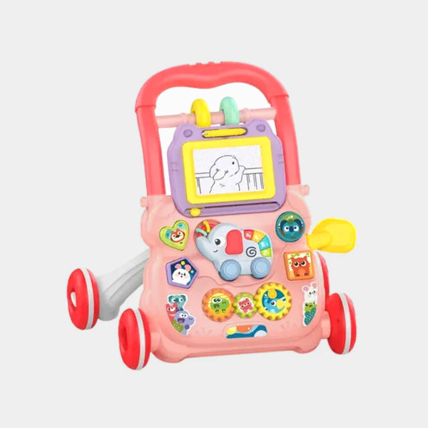 Discover & Play Baby Walker with Detachable Drawing Board