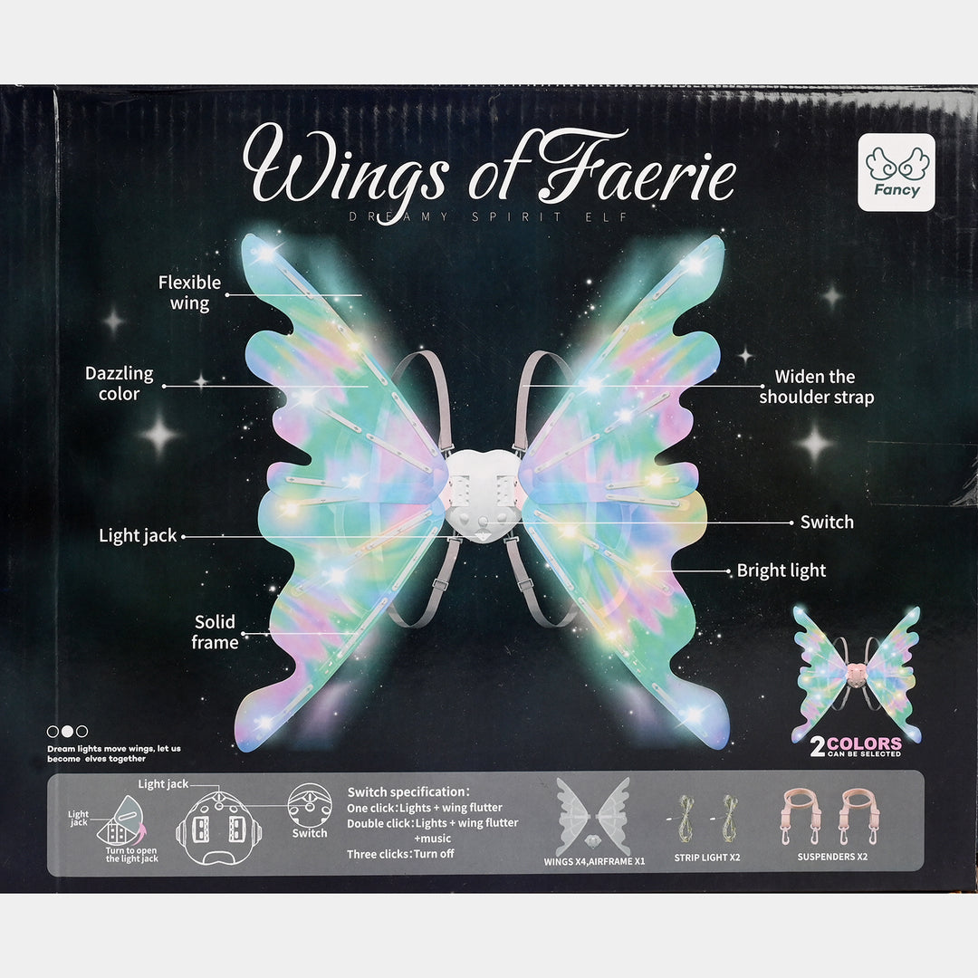 Electric Light-Up Fairy Wings