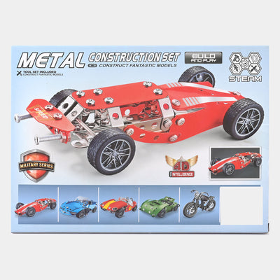 Iron Puzzle Assembly Racing Car | 133Pcs