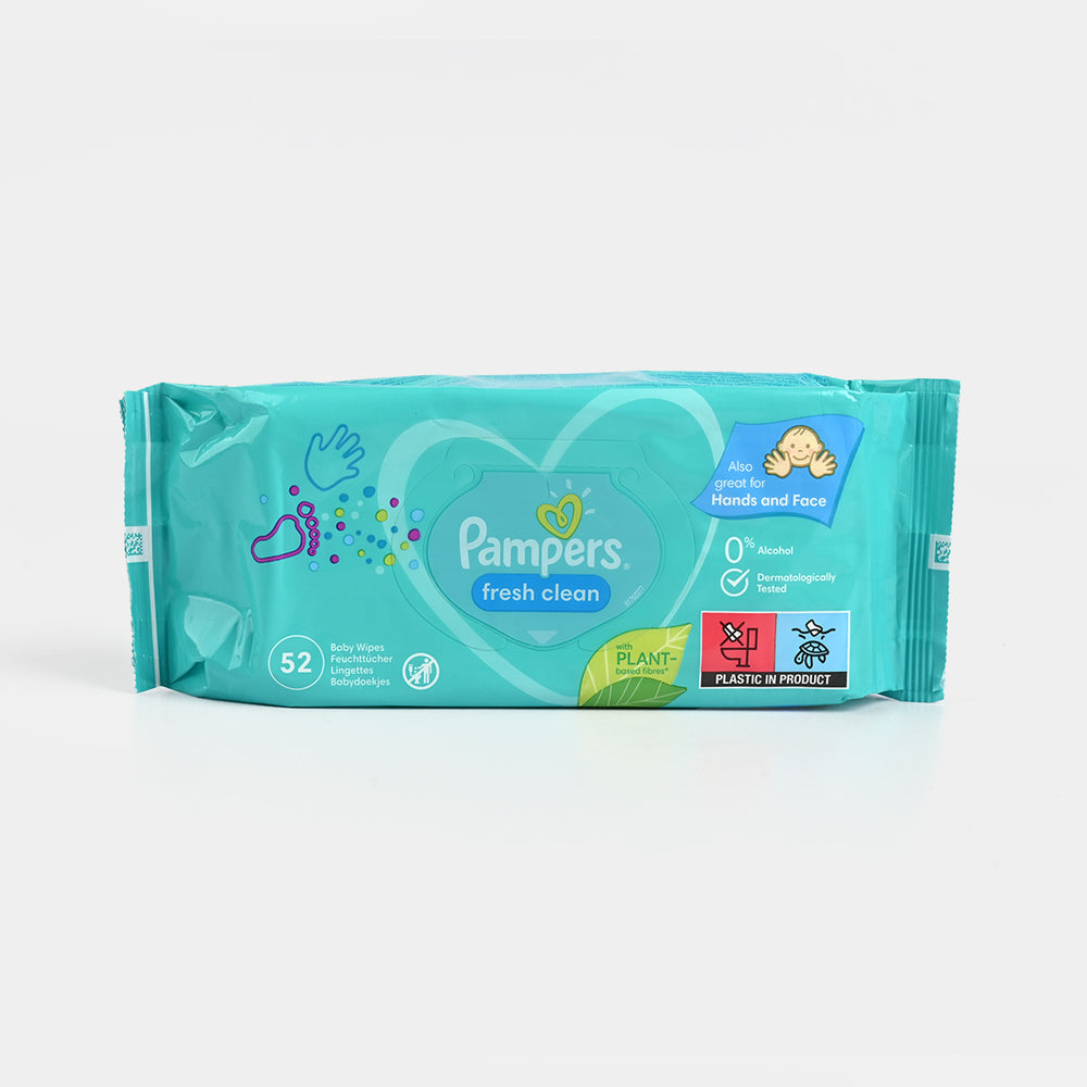 Pampers Baby Wipes 52Pcs