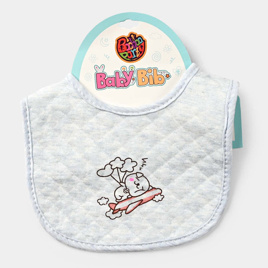 Baby Bib/Apron Cat 3m+ | Blue