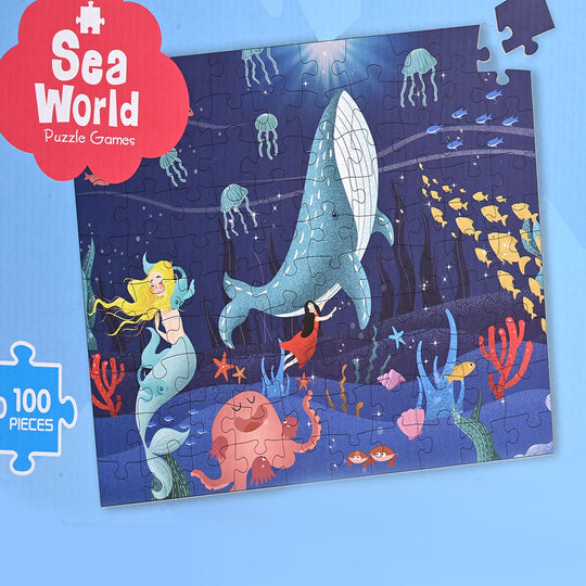 Puzzle Game Play 100PCs Set For Kids