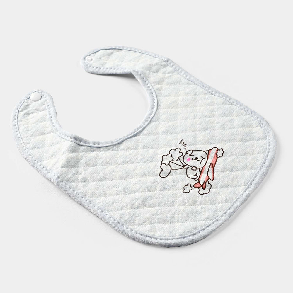 Baby Bib/Apron Cat 3m+ | Blue