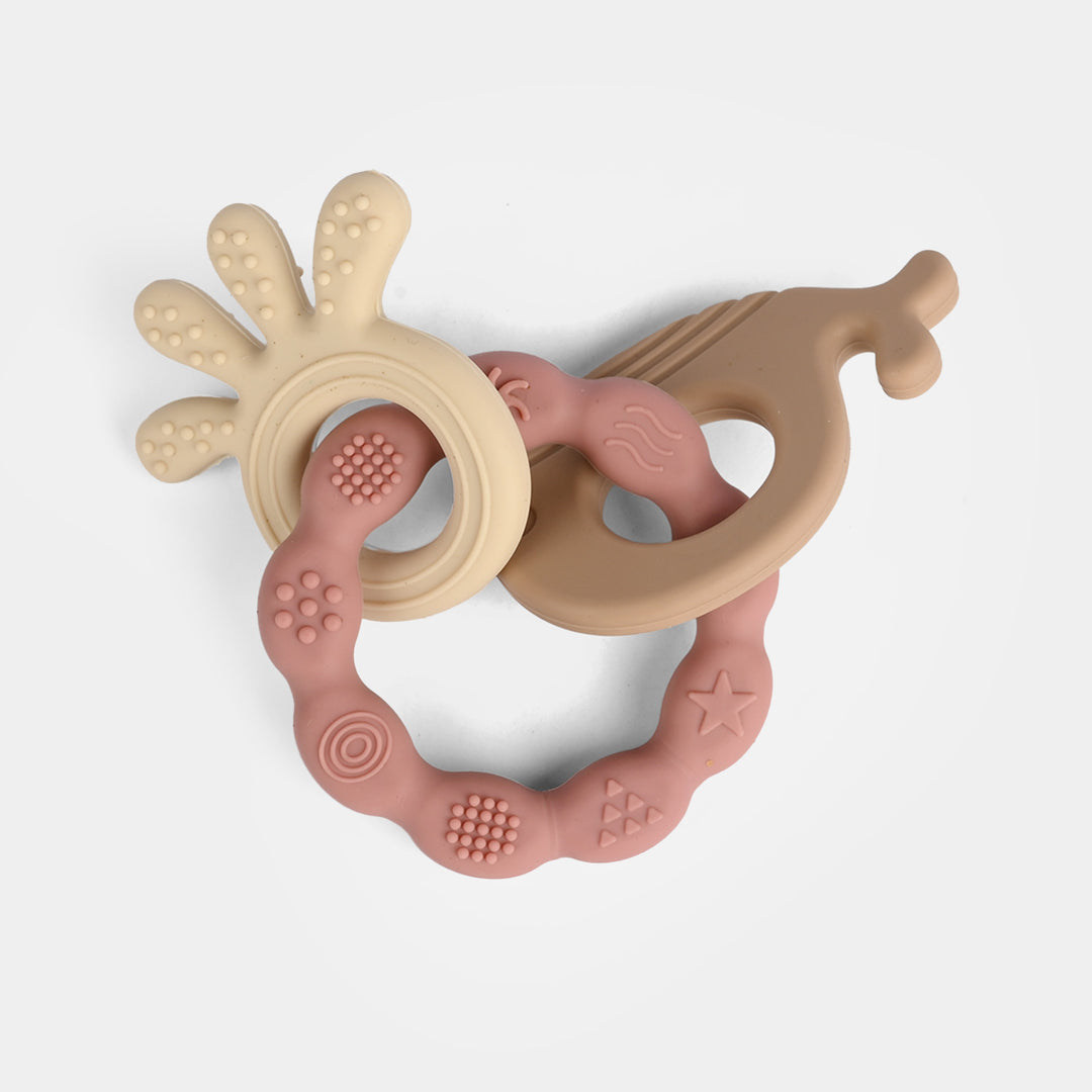 Baby Silicone Teether 3M+