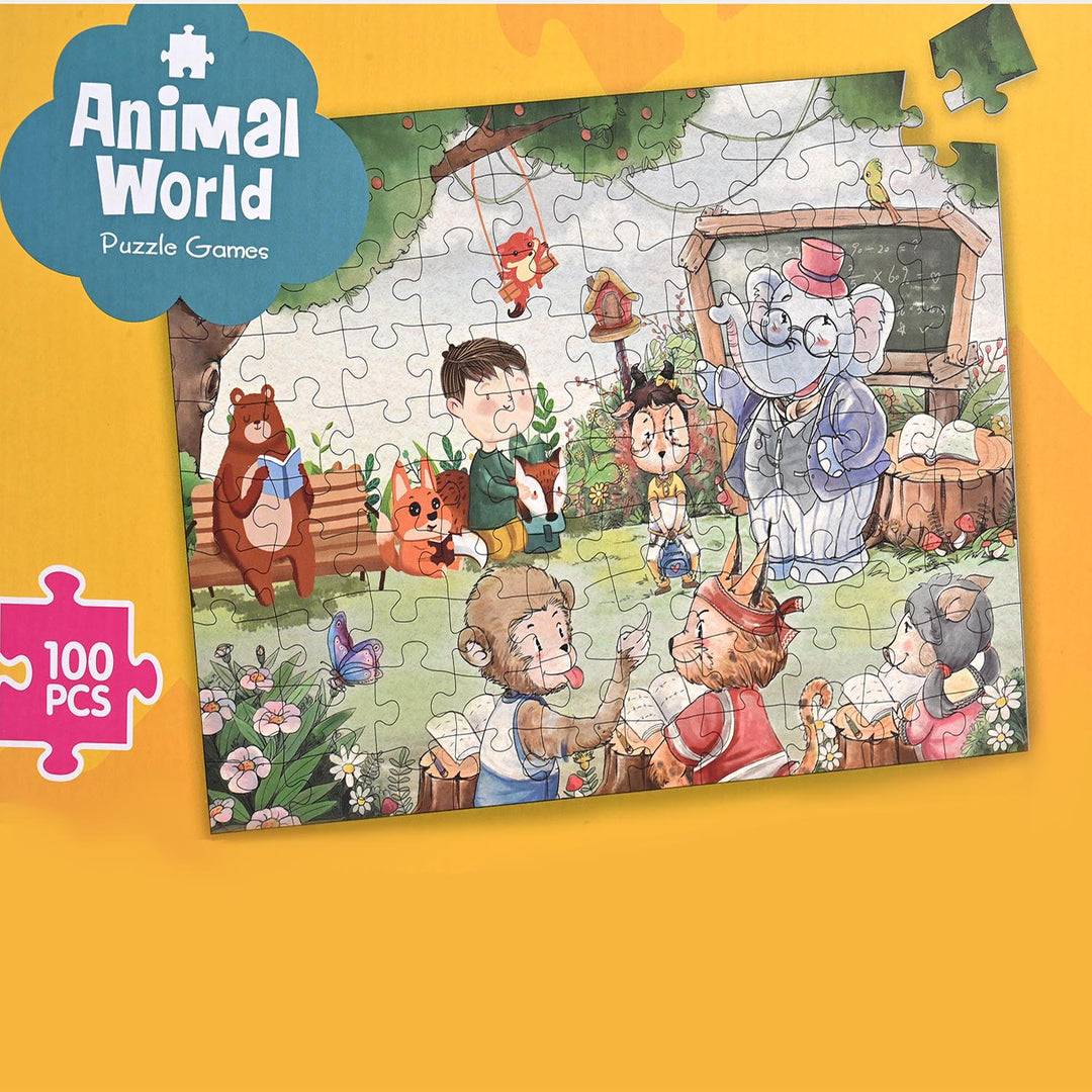 Puzzle Game Play 100PCs Set For Kids