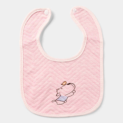 Baby Bib/Apron 3m+ | Pink