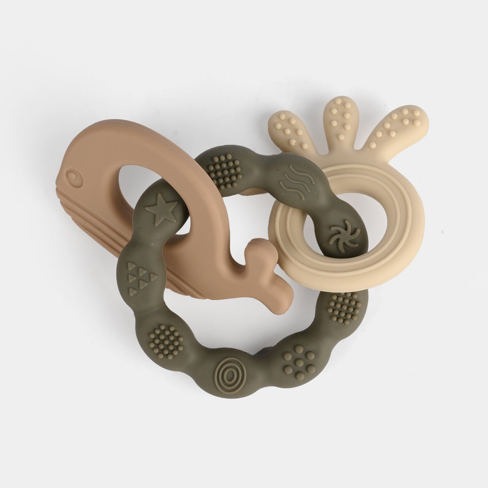 Baby Silicone Teether 3M+