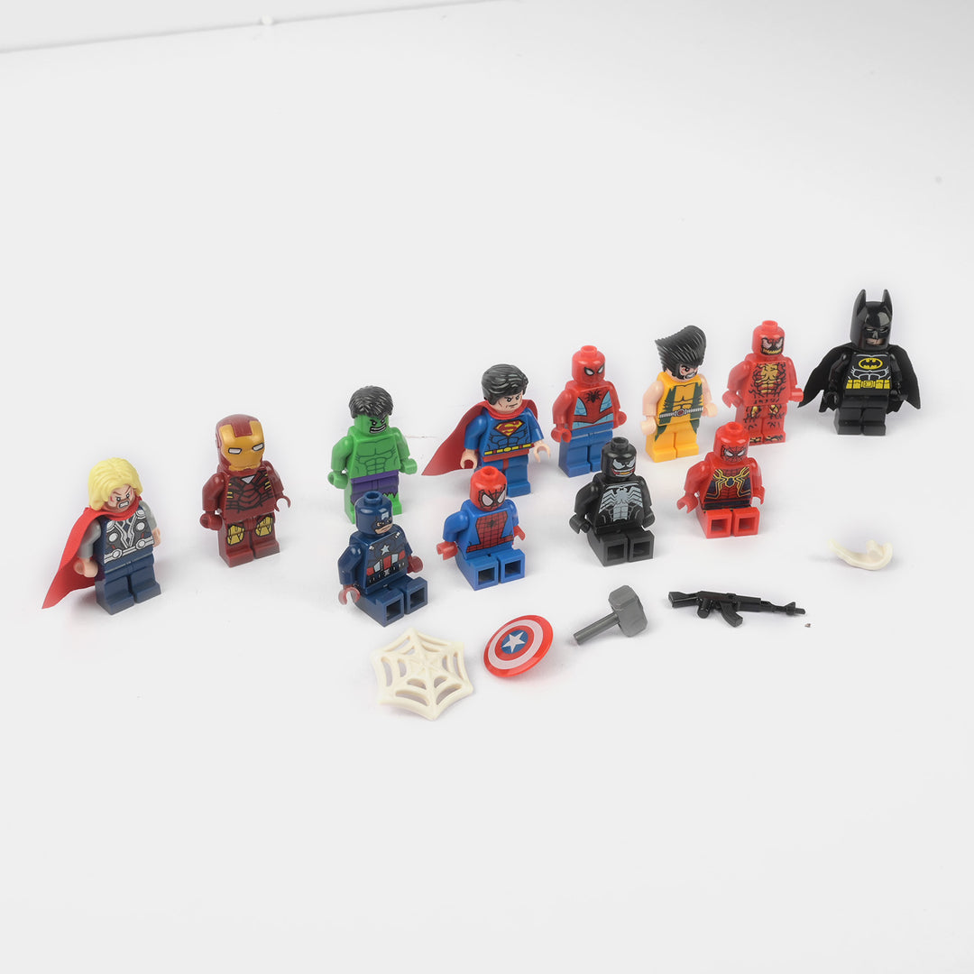 Mini Figures Toy Play Set | 12PCs