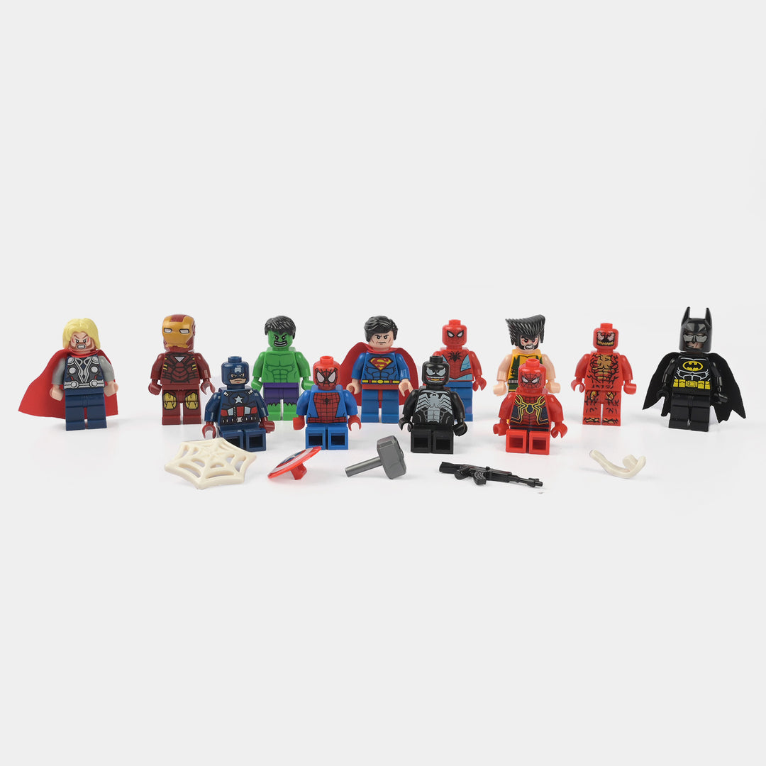 Mini Figures Toy Play Set | 12PCs