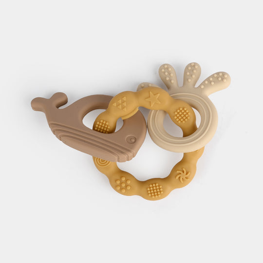 Baby Silicone Teether 3M+