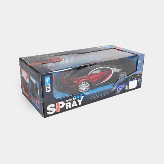 Remote Control Spray Sports Car for Kids