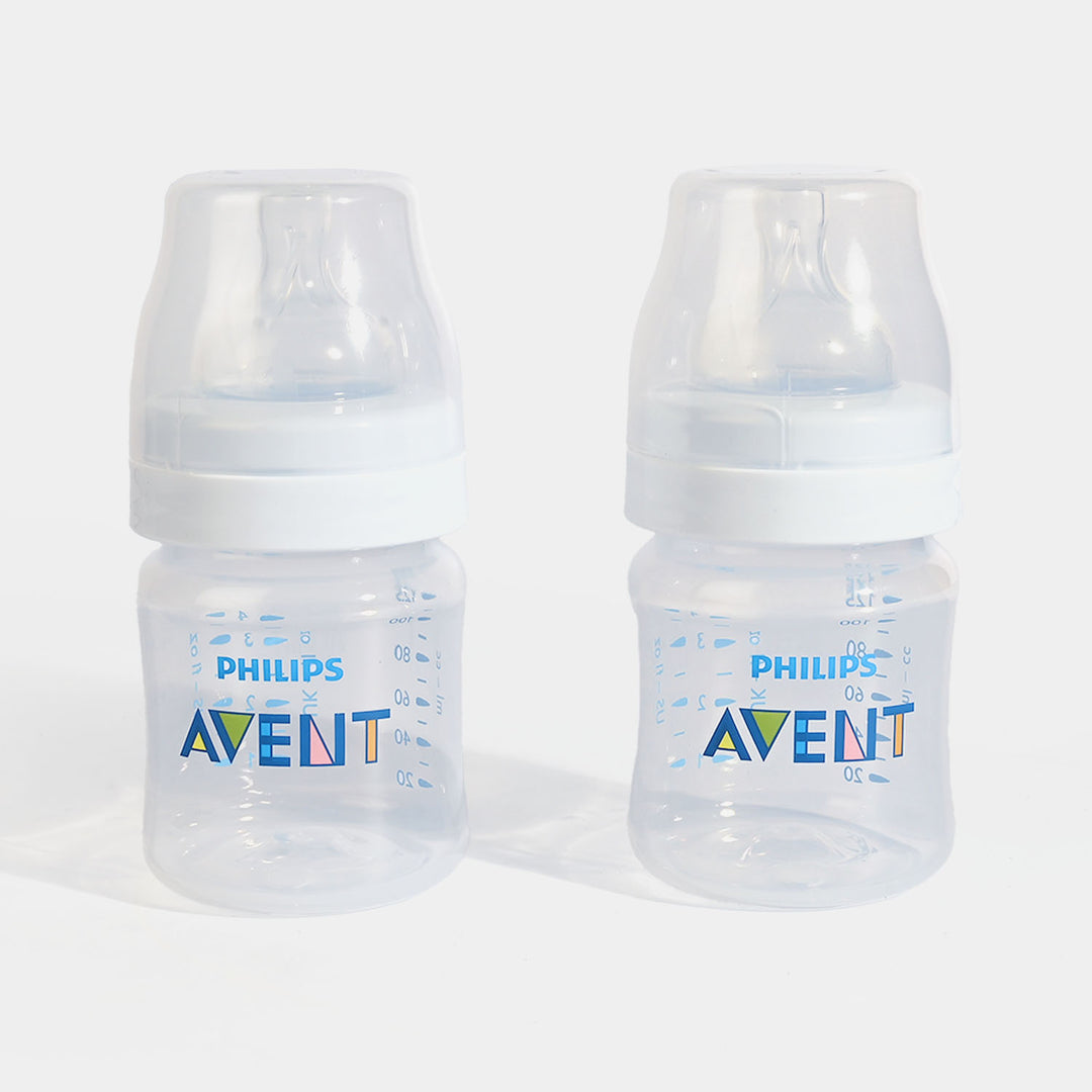 Anti-Colic Baby Bottles – 125ml / 4oz (Pack of 2)