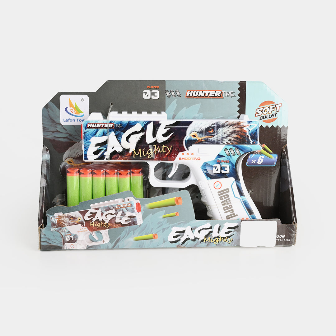 Manual Soft Dart Blaster Toy for Kids