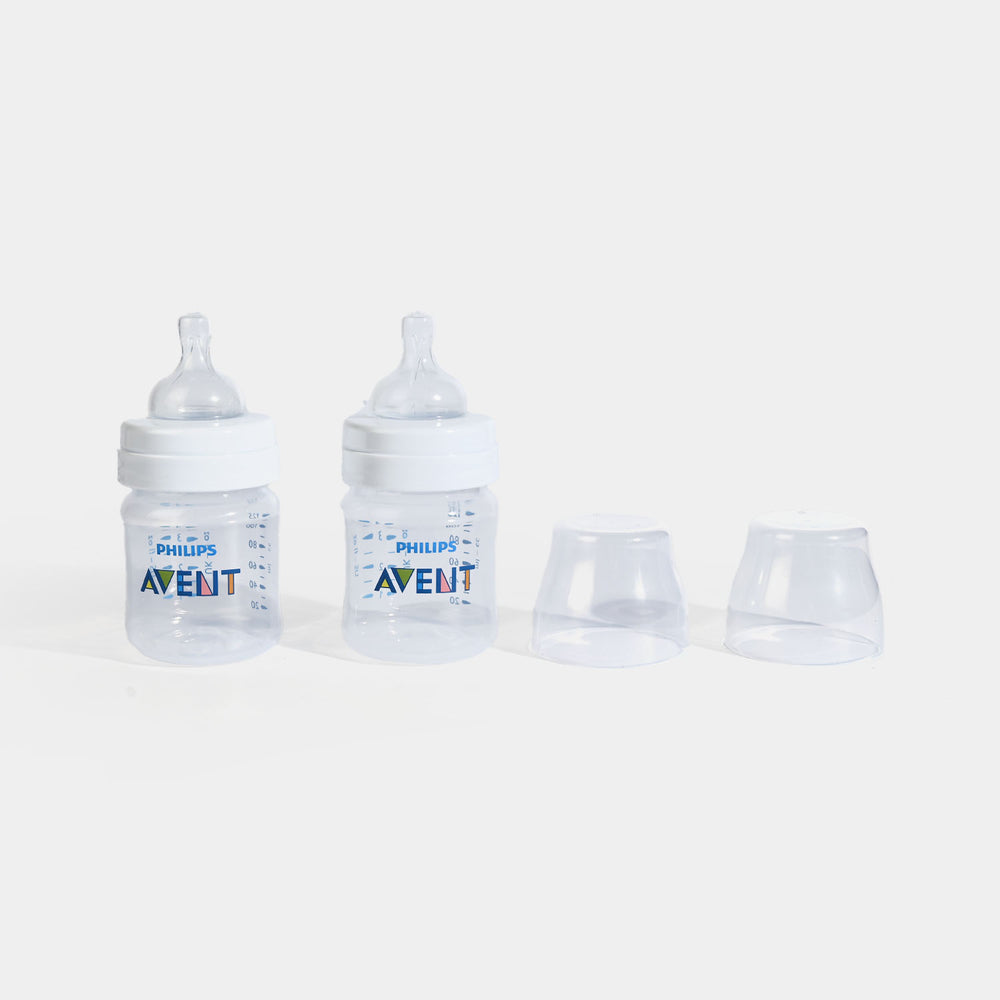 Anti-Colic Baby Bottles – 125ml / 4oz (Pack of 2)