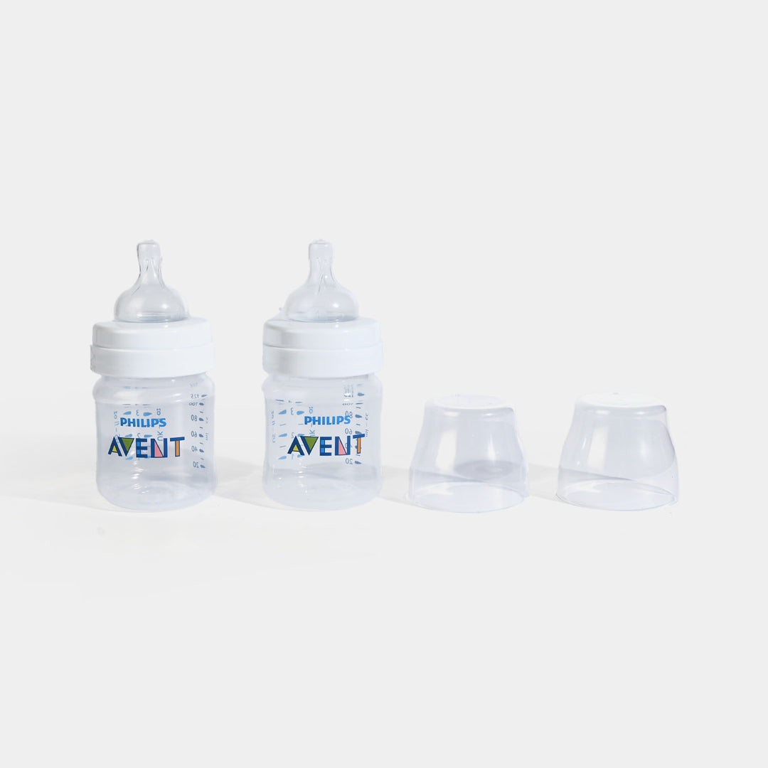 Anti-Colic Baby Bottles – 125ml / 4oz (Pack of 2)