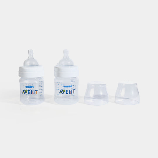 Anti-Colic Baby Bottles – 125ml / 4oz (Pack of 2)