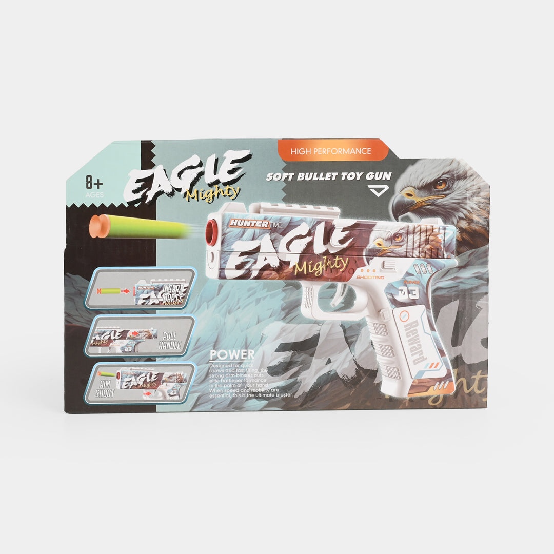 Manual Soft Dart Blaster Toy for Kids
