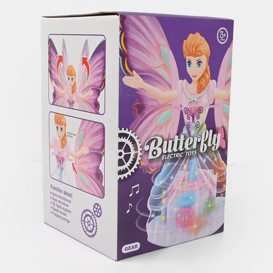 Electric Universal Music Light Gear Doll For Kids
