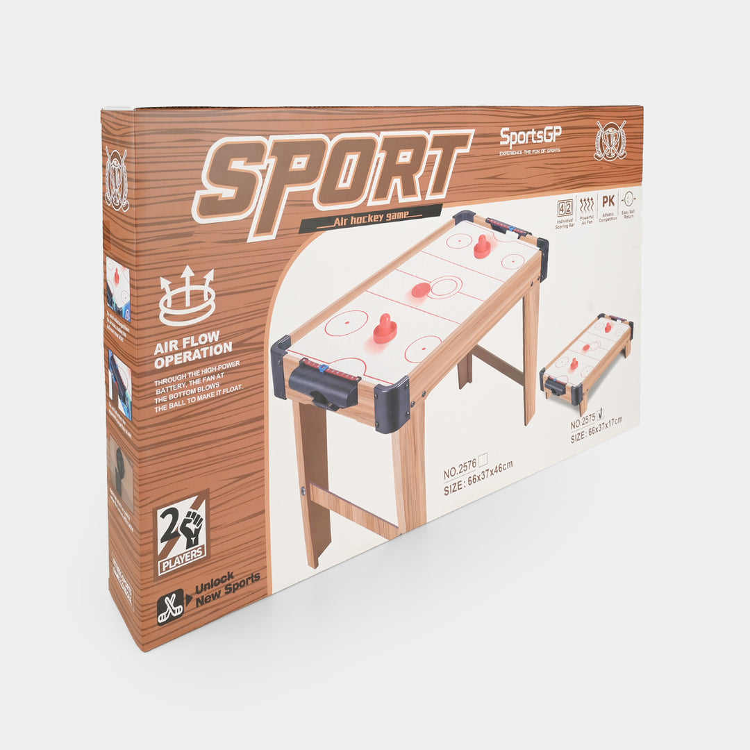Wooden Mini Air Hockey Tabletop Game