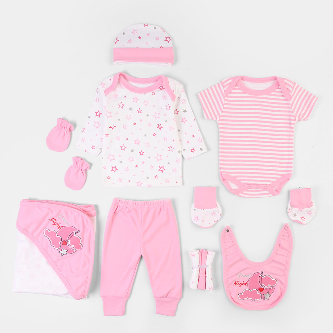 Infant Starter Set 11Pcs Light Pink