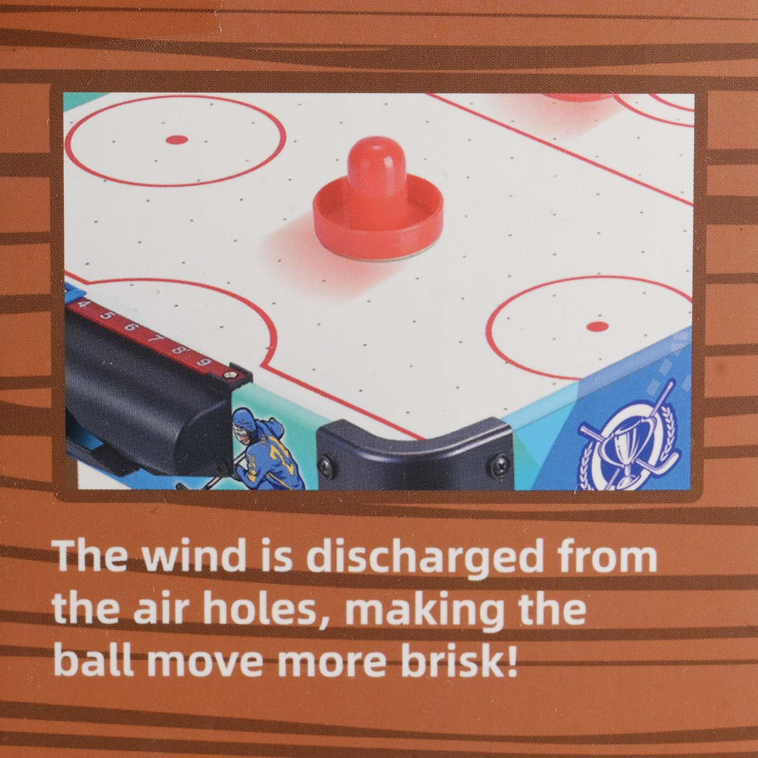 Wooden Mini Air Hockey Tabletop Game