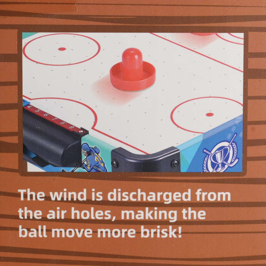 Wooden Mini Air Hockey Tabletop Game