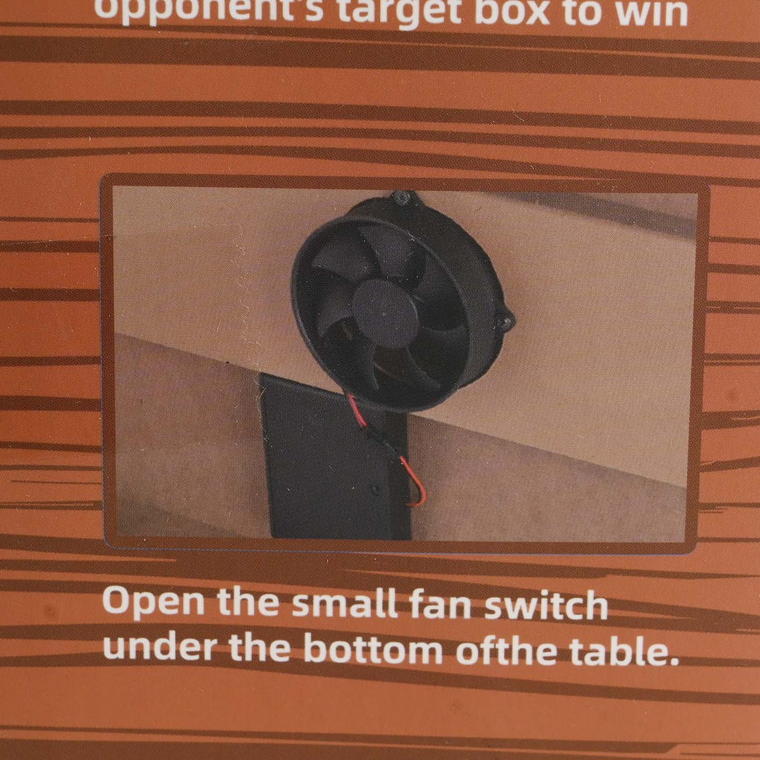 Wooden Mini Air Hockey Tabletop Game