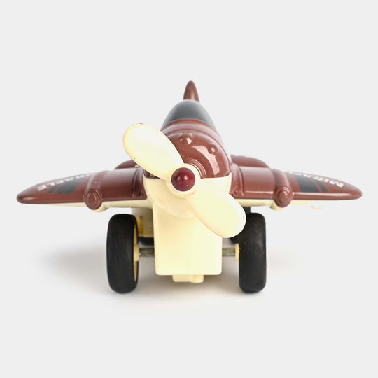 Friction Alloy Plane Smart Vehicle Toy For Kids